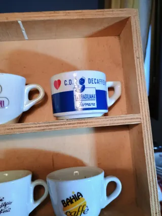 Tazzine caffè pubblicitarie