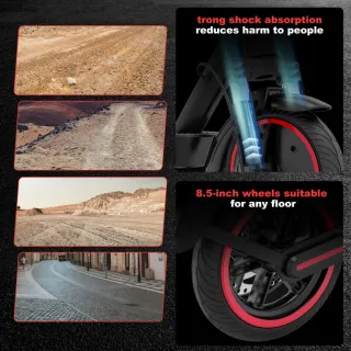 Patinete Eléctrico EVERCROSS EV85F