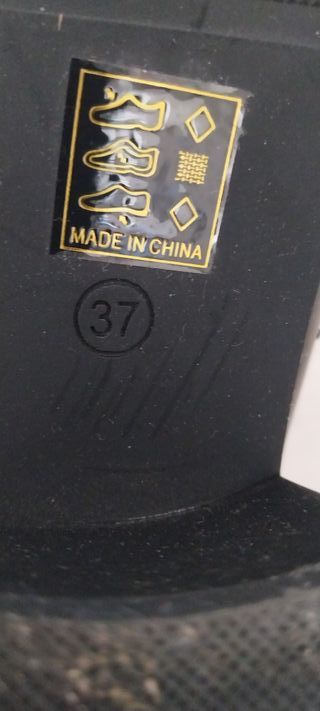 Botas altas negras Talla 37