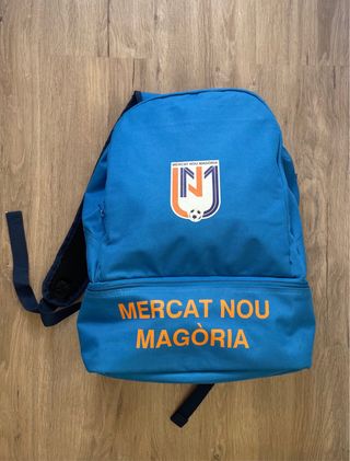 Mochila Fútbol Mercat Nou Magòria Azul