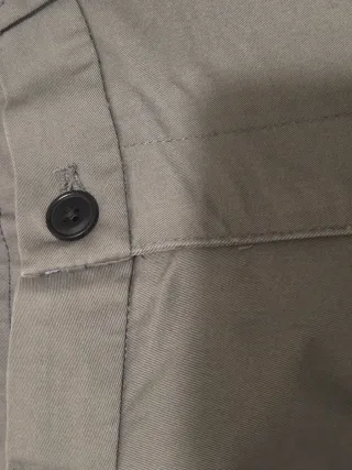 Pantalones Chinos Zara Hombre Gris