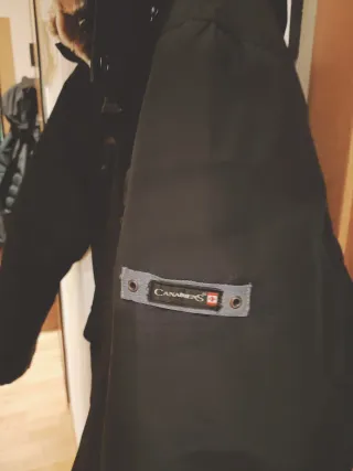 Giaccone uomo Canadiens nero