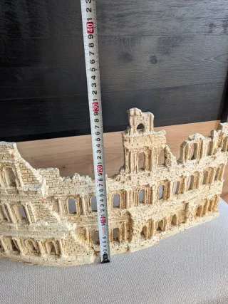 Decoración Acuario Coliseo Romano Grande