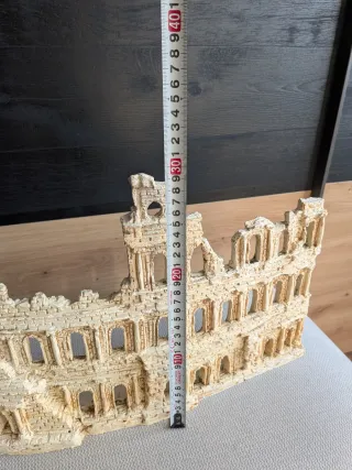 Decoración Acuario Coliseo Romano Grande