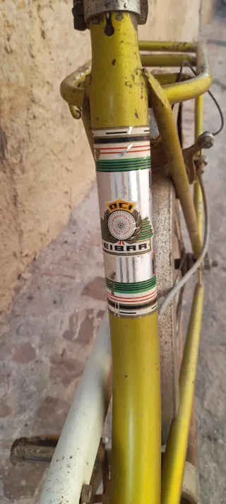 Bicicleta Vintage Eibar Amarilla