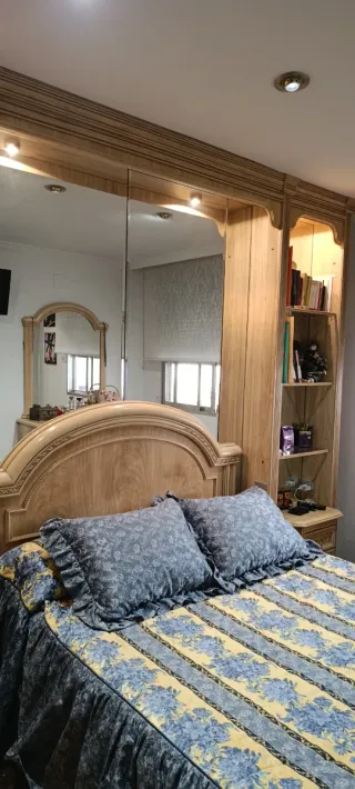 Muebles Habitación Matrimonio Cama 1.80x1.35