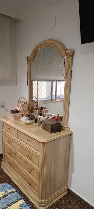 Muebles Habitación Matrimonio Cama 1.80x1.35