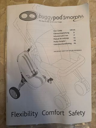 BuggyPod: Sidecar per Passeggini Negoziabile