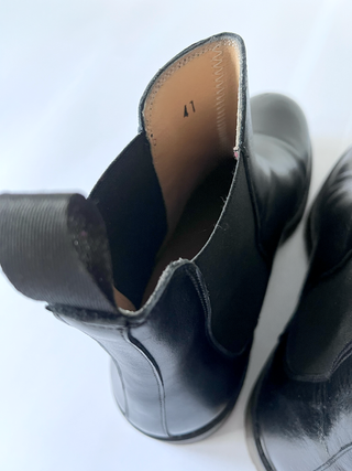 Stivaletto Chelsea Elvis Pelle Nero