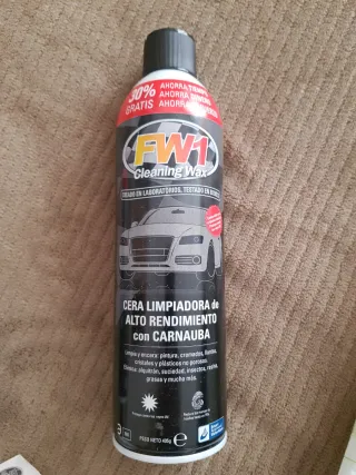 Kit Limpieza Coche FW1 Carnauba + Microfibra