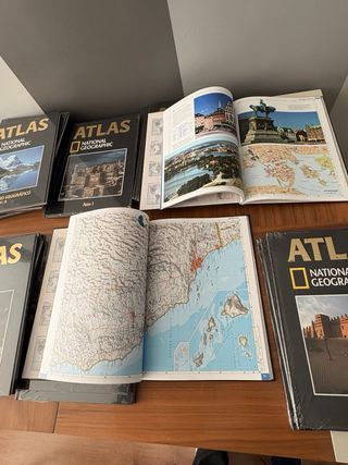 Coleccion a estrenar Atlas National Geographic