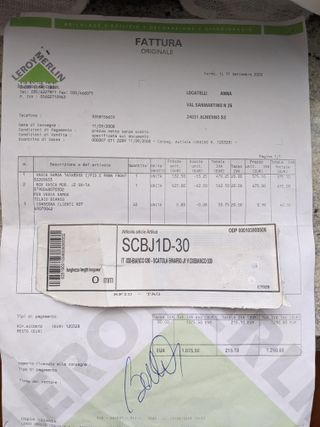 Vasca da bagno con box doccia