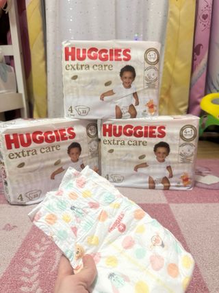 Pañales Huggies Talla 4 (8-16kg) - 33 unidades