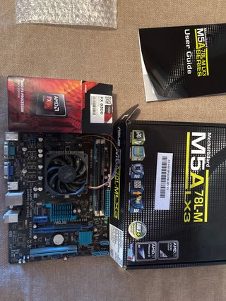 Placa Base ASUS M5A78L-M LX3 + AMD FX 6300