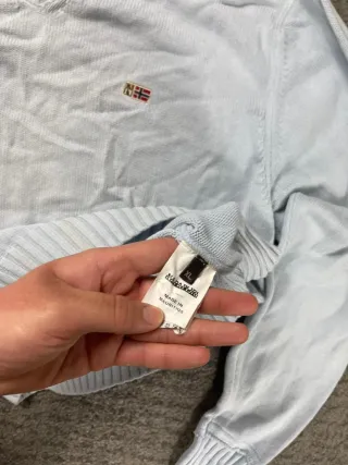 ¡¡OFERTA!! Talla XL Jersey Napapijri Azul