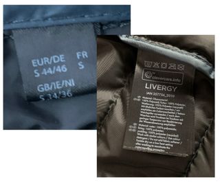 Chaqueta Livergy hombre. Talla S.