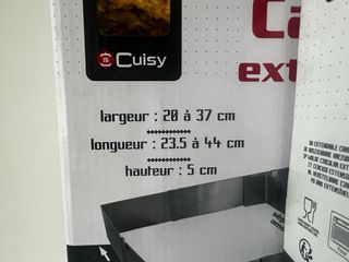 Juego moldes pastelería Cuisy ajustables