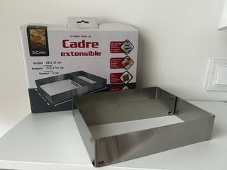 Juego moldes pastelería Cuisy ajustables