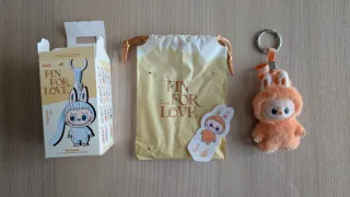 Labubu Pin For Love Naranja (J)