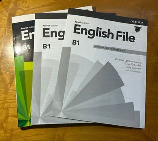 Libro Inglés File B1 4ª Edición Oxford.