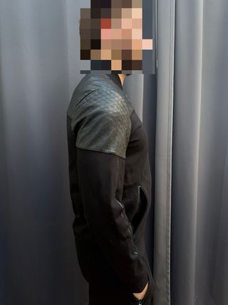 Chaqueta Hugo Boss Negra Bomber