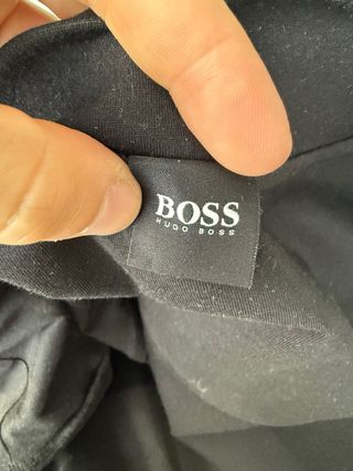 Chaqueta Hugo Boss Negra Bomber