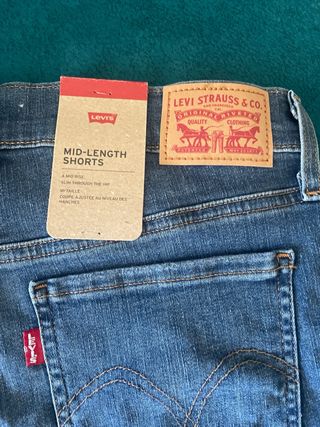 Pantalón corto vaquero Levi's nuevo Talla M
