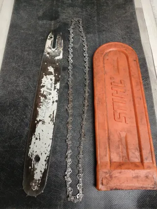 Espada, cadena y protector Stihl