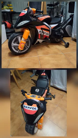 Moto infantil Repsol