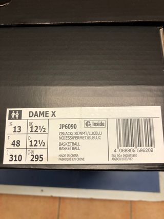 Adidas Dame X Talla 48