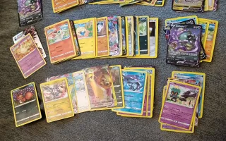 100 Cartas Pokémon Variadas