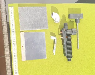 Lote de herramientas manuales