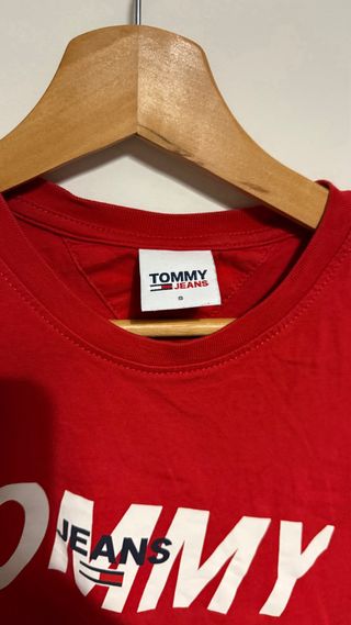 Camiseta Tommy Jeans Roja