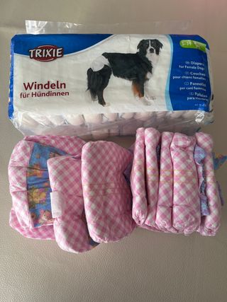 Pañales Trixie para Perros Hembra S-M