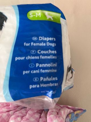 Pañales Trixie para Perros Hembra S-M