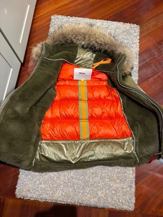 Parka Dichi Talla 36 Verde Militar