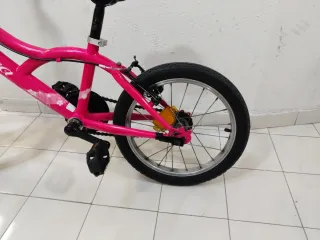 Bicicleta Orbea rosa 16 pulgadas