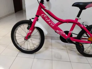 Bicicleta Orbea rosa 16 pulgadas