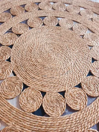 Alfombra redonda