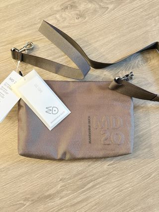 Bandolera Mandarina Duck Beige/Gris