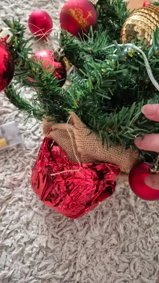 Albero di Natale decorato