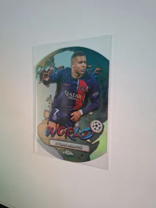 Carta de Futbol Kylian Mbappé Topps Chrome