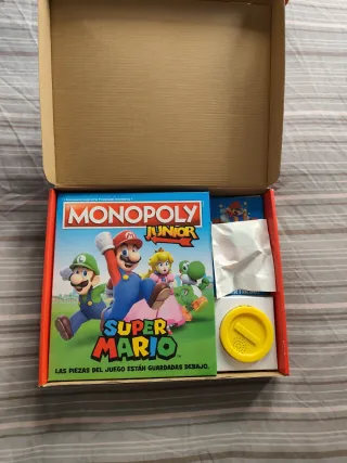 Monopoly Junior Super Mario Español