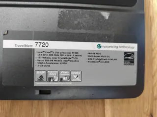 Portátil Acer Negro/Plateado