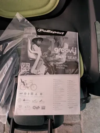 Asiento Infantil Bicicleta Groovy Cuadro