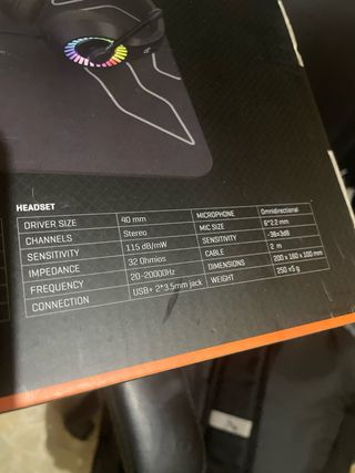 KENYA Gaming Kit 4 en 1 RGB