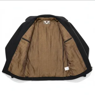 Abrigo Kempel Lana Talla M azul marino