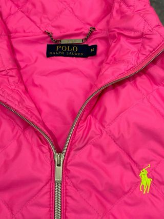 Gilet Ralph Lauren Rosa Trapuntato