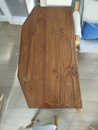 Mueble TV rústico de madera