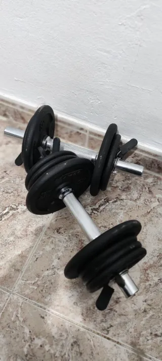 Banco de pesas ajustable